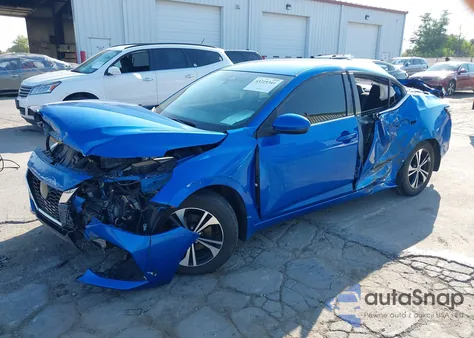 2022 Nissan Sentra Sv Xtronic Cvt z USA, uszkodzony, nr VIN 3N1AB8CVXNY205118